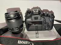 Aparat foto DSLR Canon EOS 2000D,24.1 MP, Negru + Obiectiv EF-S 18-55m