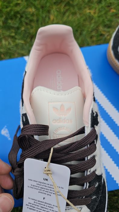 Adidas samba cow print size 37.5 true to size