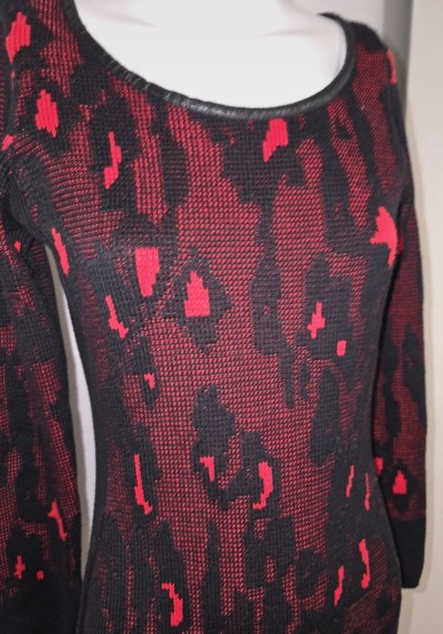 Rochie Dept superba insertii piele