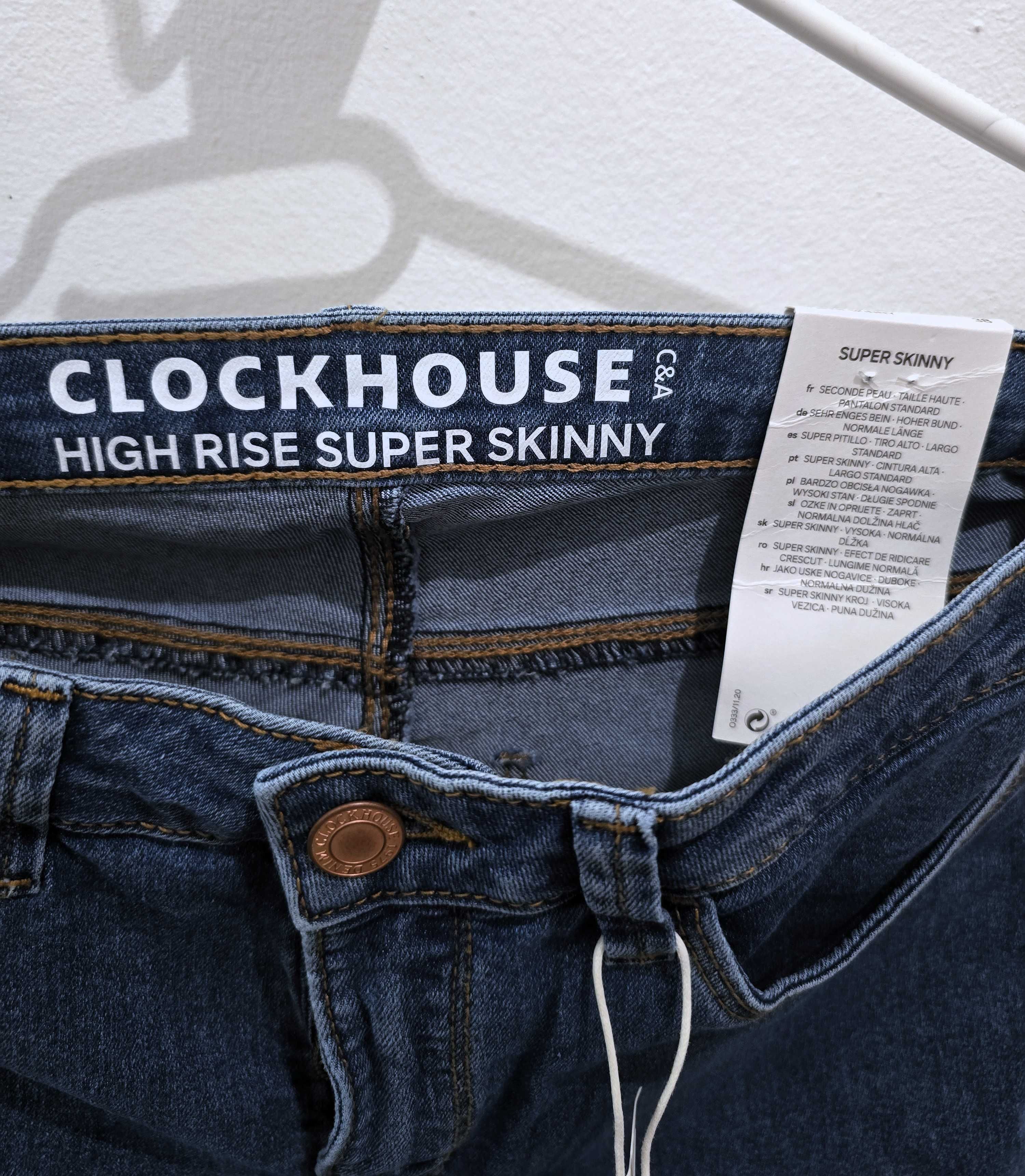 Blugi Clockhouse super skinny