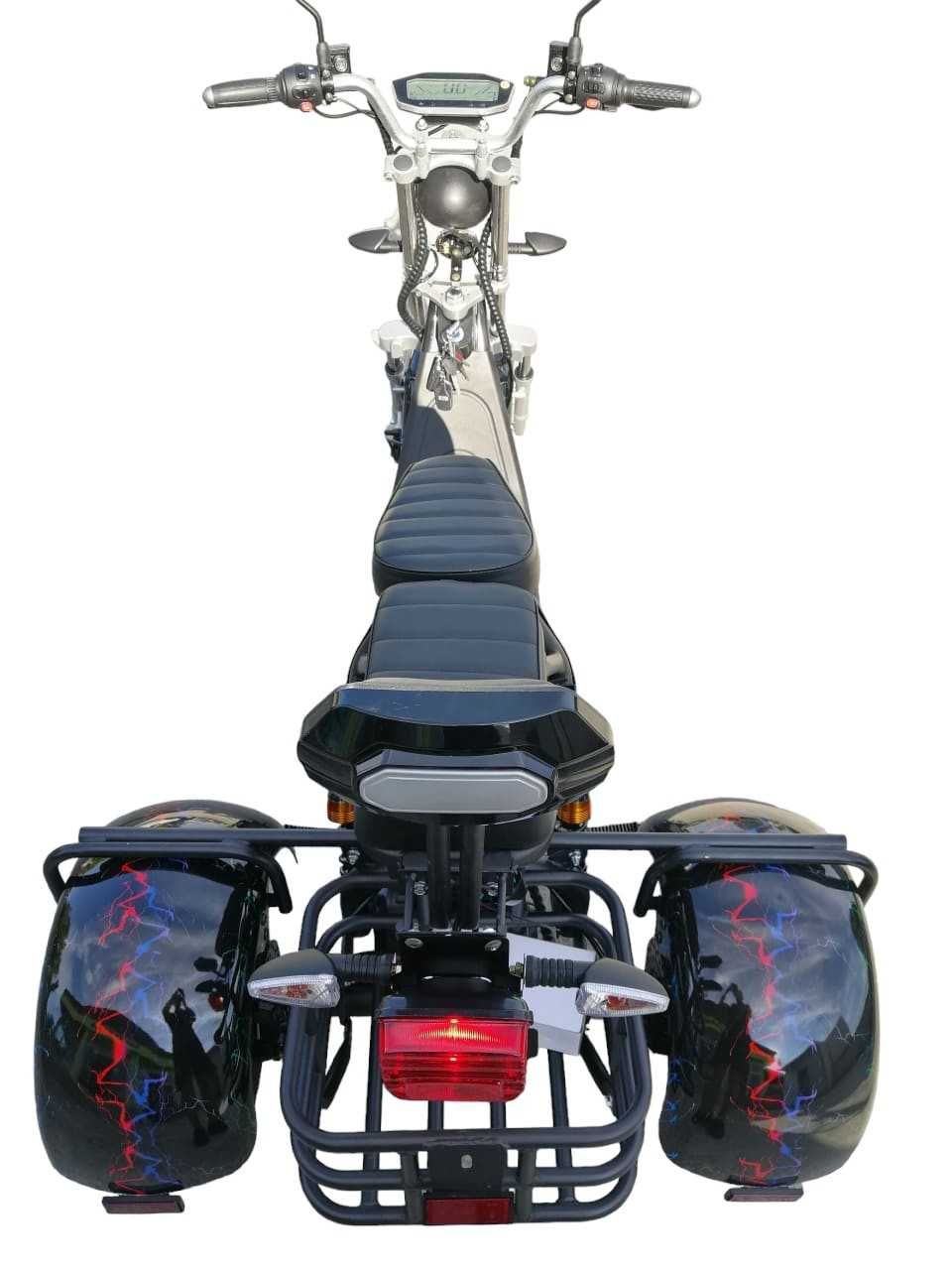 Електрическа Триколка Big Harley 3000W ЧЕРНА