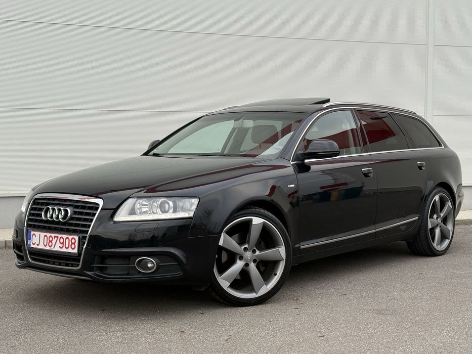Audi A6 C6/S line/2.0TDI/Automat/Detin raport Carvertical/Jante Iarna