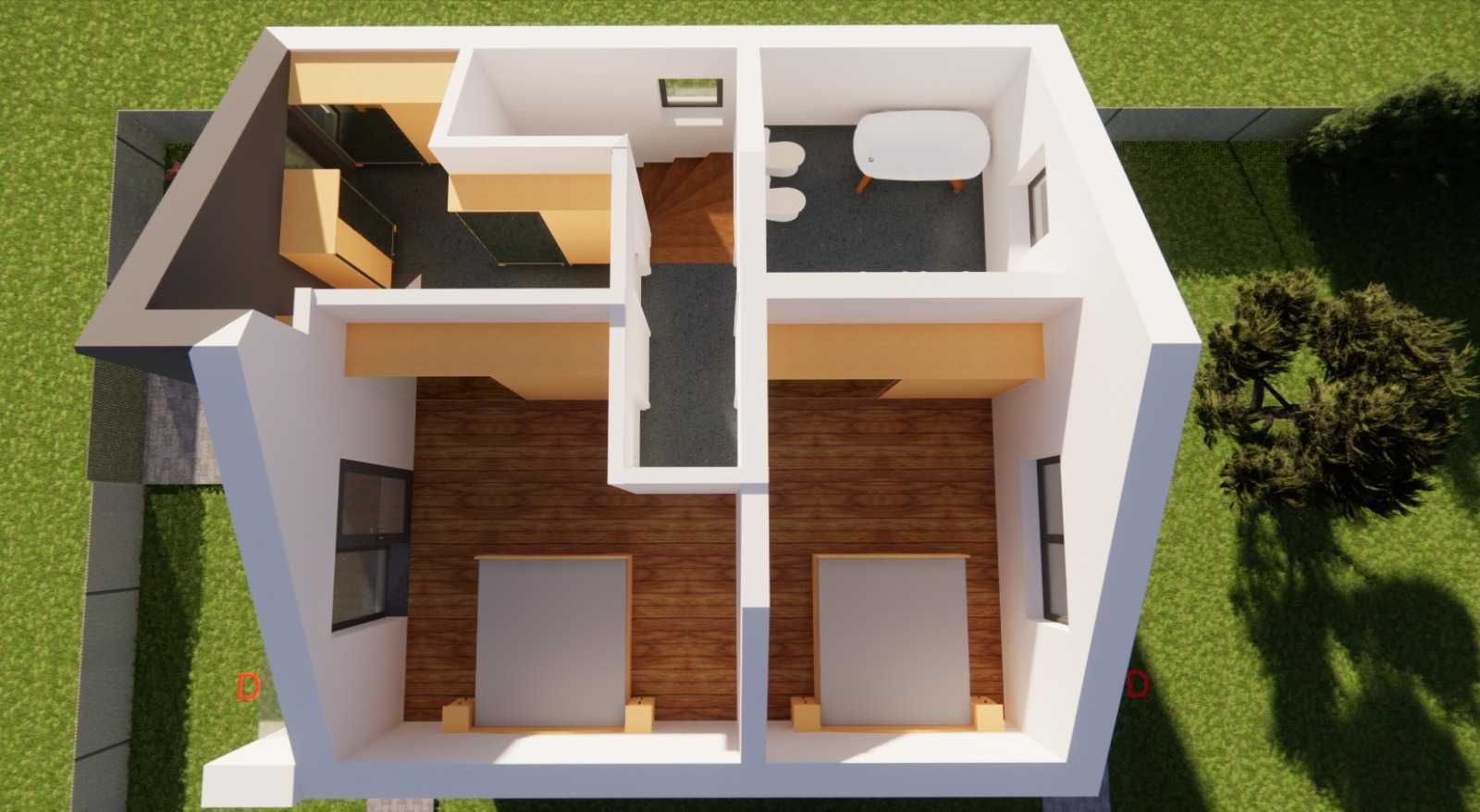 Vila noua direct de la proprietar Arad, com.  Vladimirescu, Mandruloc