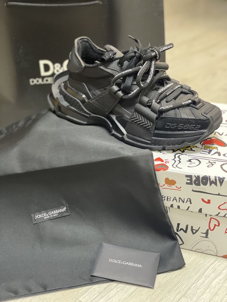 Adidasi Dolce&Gabbana DG-5862 black Full Box