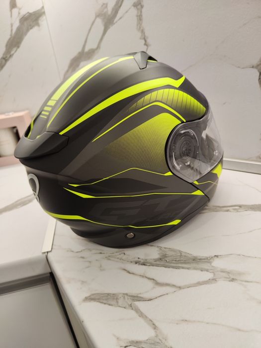 Каска  за мотор black модуларна размер М