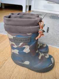 Боси/barefoot Bisgaard 24 номер - гумени ботуши с естествена вълна