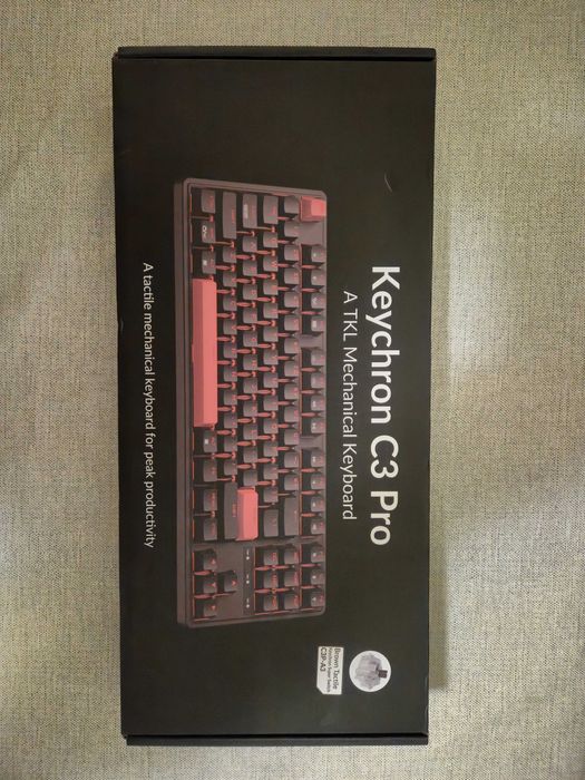 Tastatura Keychron C3 Pro C3P-A3 Tenkeyless Custom Brown