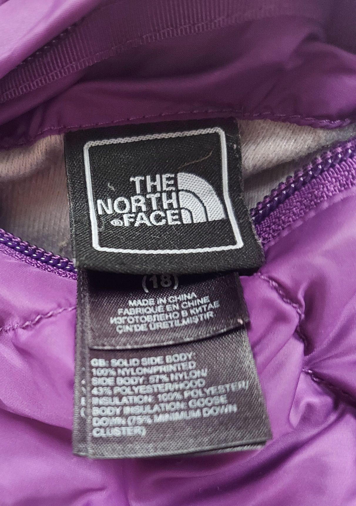 The North face Down S38 ,дамско двулицево пухено яке водоустойчиво