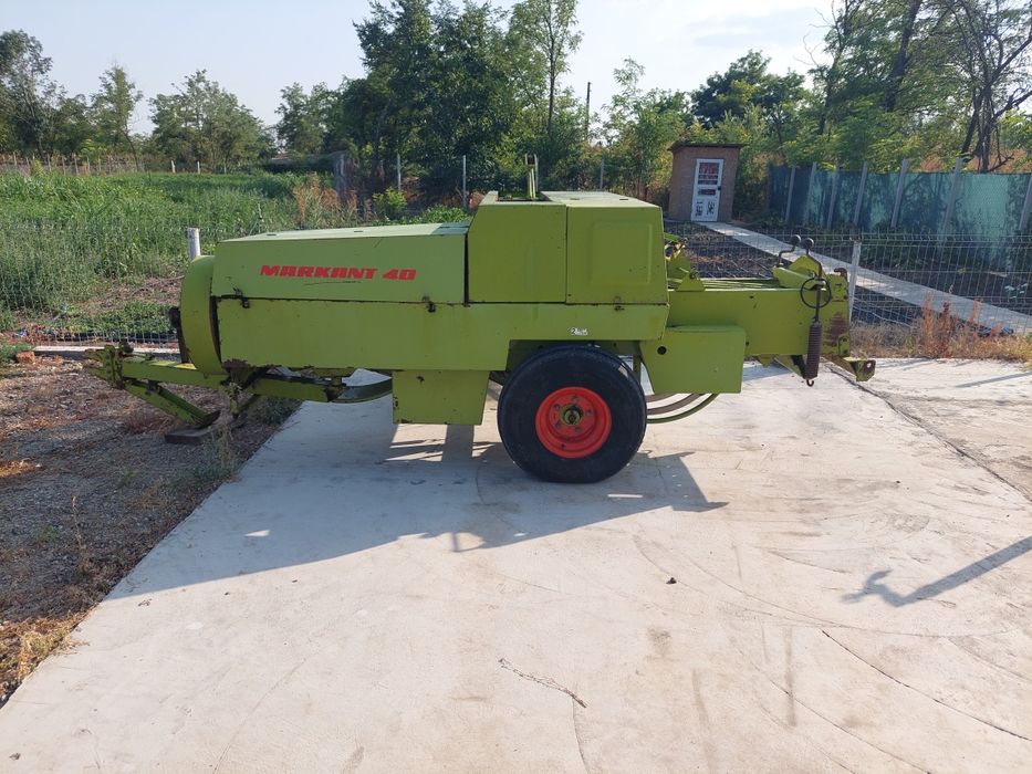 Presa de balotat balotiera claas markant 40