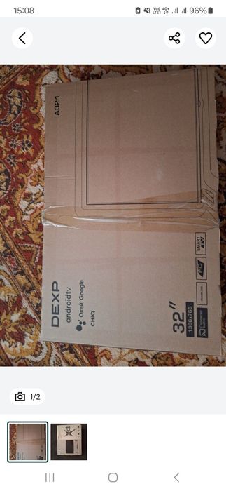 Продаю новый Телевизор и Кранштейн