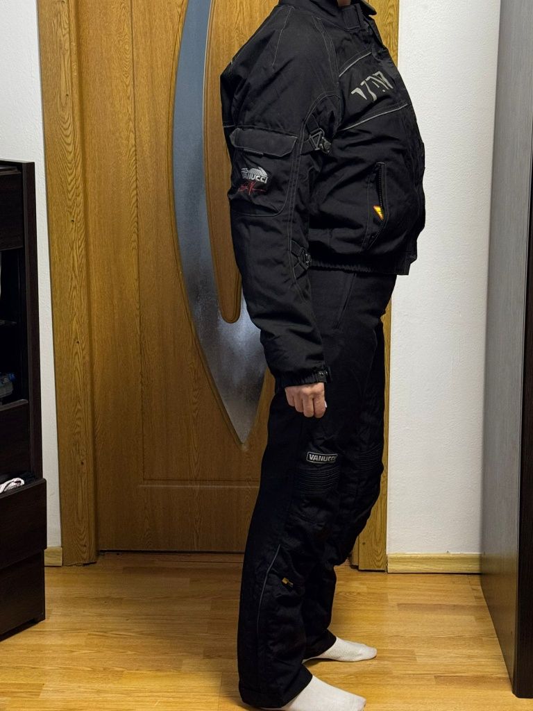 Geaca plus pantaloni moto Vanucci M