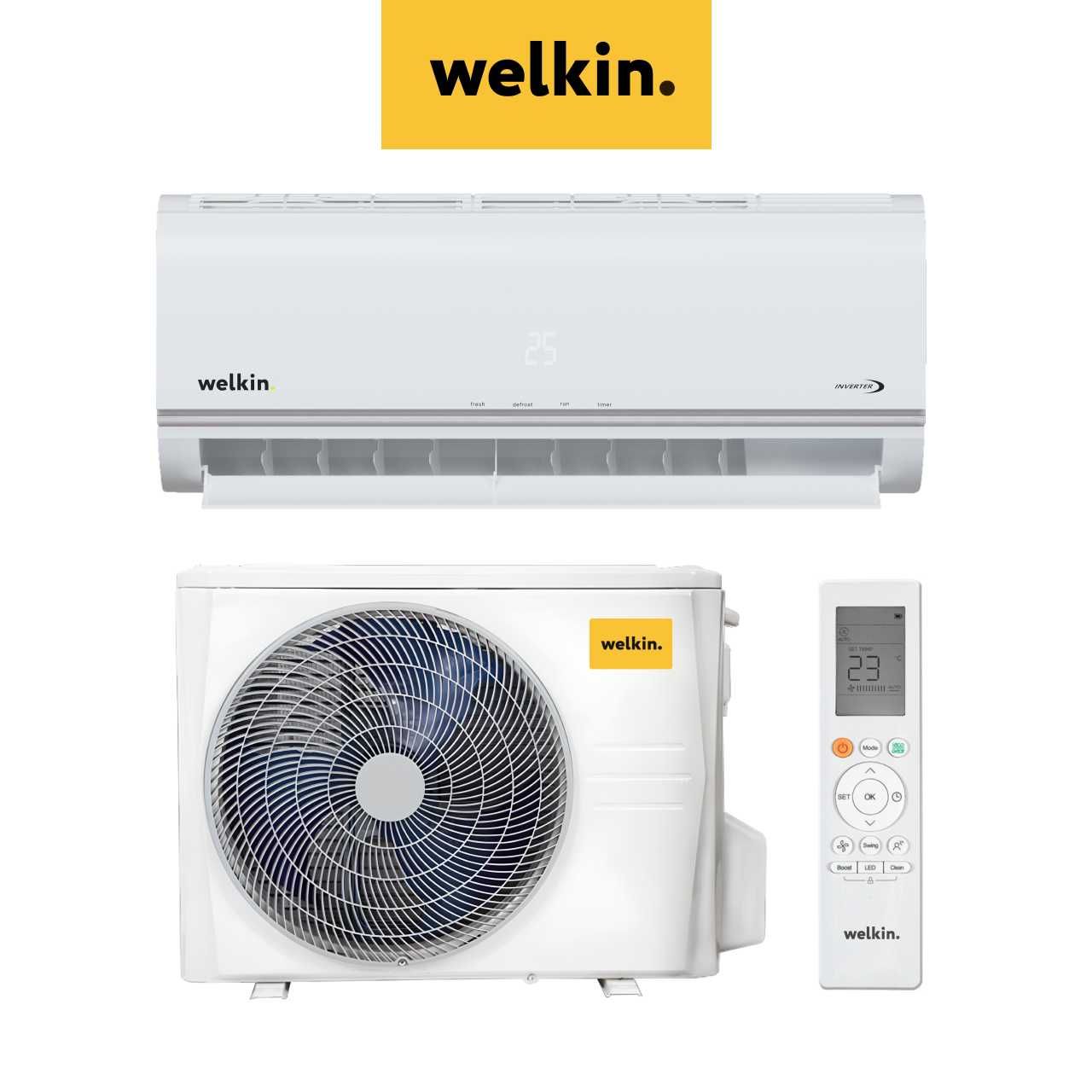 Инверторный Кондиционер Welkin(Midea) Zizoo/Konditsioner Inverter 9