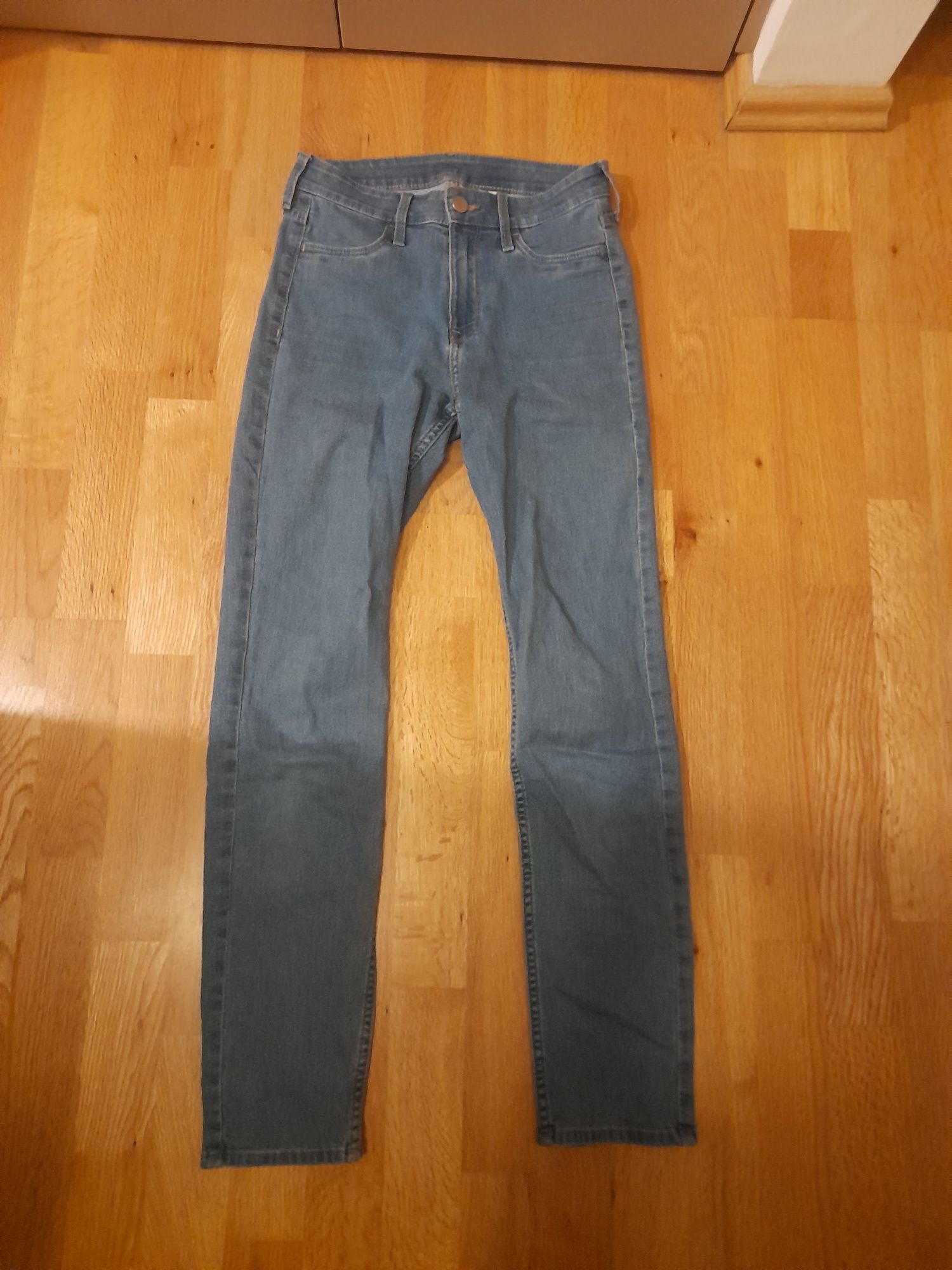 Blugi skinny albastri