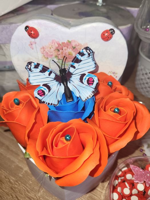 Trandafir  din sapun