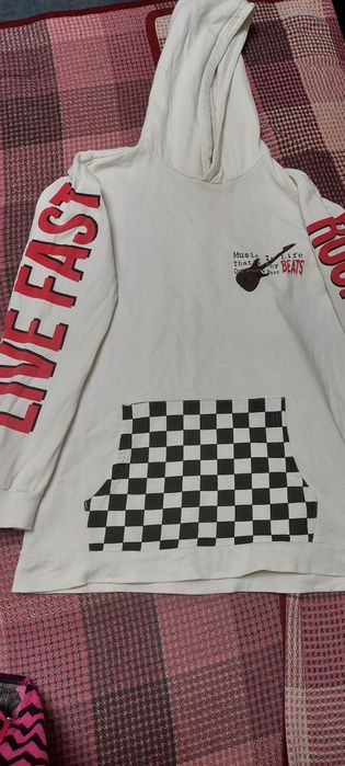 Худи, 100% хлопок, тёплая, на флисе, Германия, рост 160-170