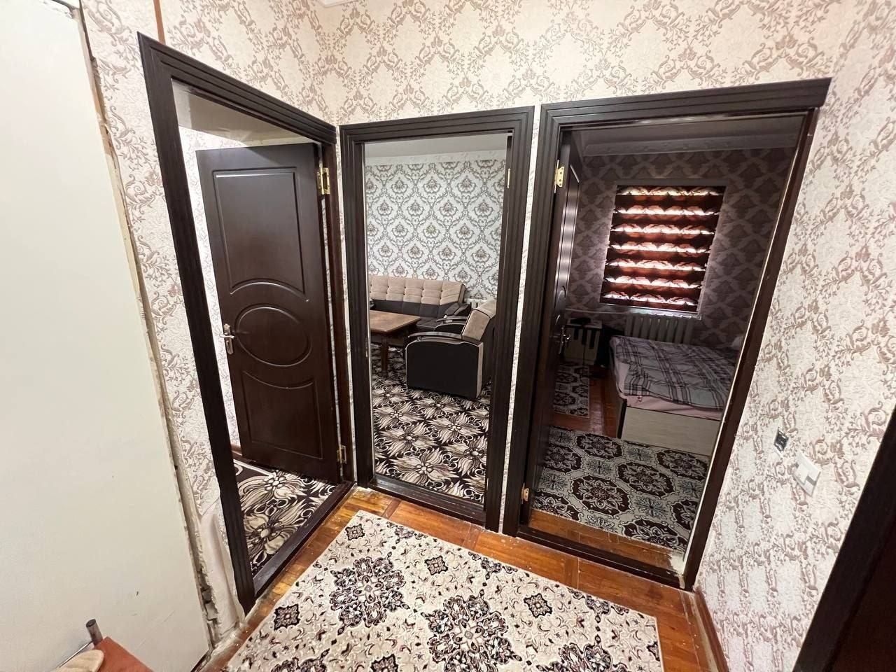 Катта Дархан - 2-комнатная с хорошим ремонтом ор. 9 поликлиника