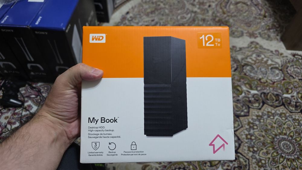 My Book 12 TB Внешний жёсткий диск
