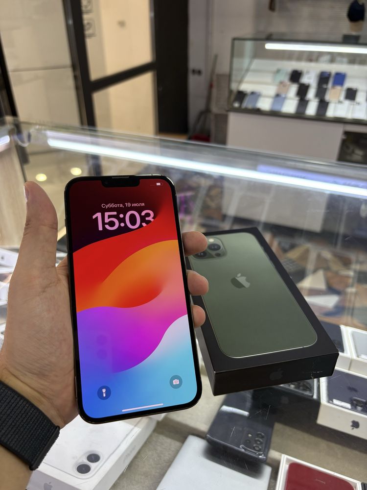 iPhone 13 Pro Max 128 gb green 87%
