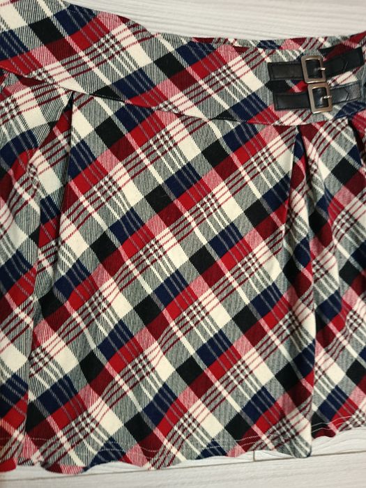 Fusta groasa model tartan Punk Rock Goth Atmosphere marimea L 40