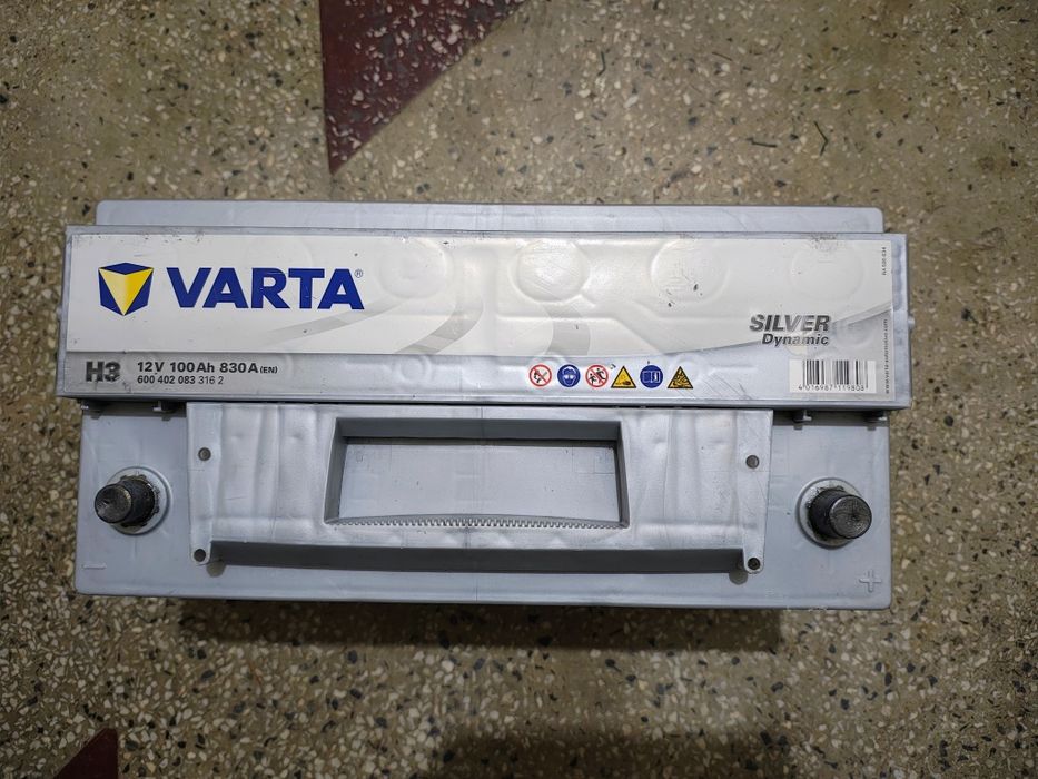 Baterie Varta silver 100Ah import.