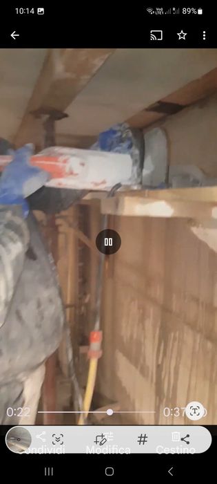 Taiere pereți beton armat!