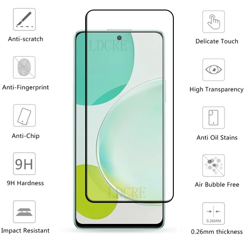 Huawei Nova 11 / 11i / 5D ЦЯЛО ЛЕПИЛО Стъклен протектор за екран
