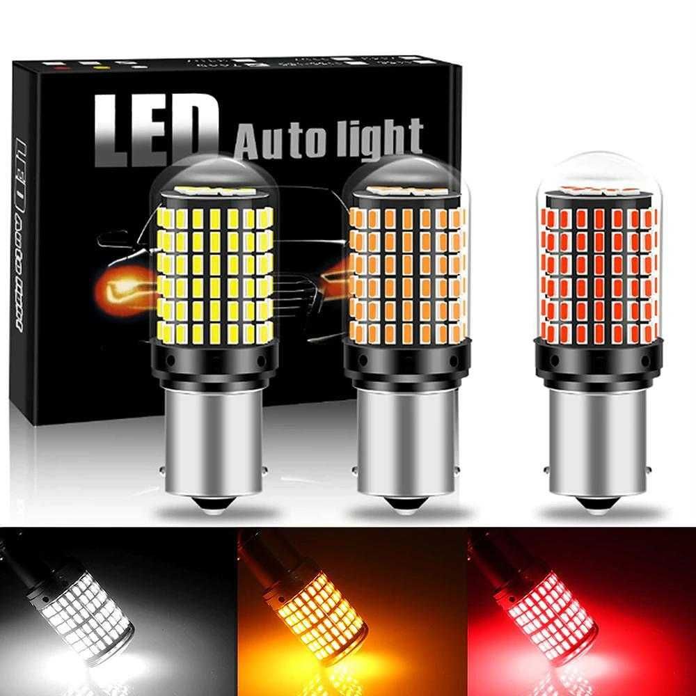 LED крушки Canbus  за стоп/габарит и мигач,12V, бяла светлина