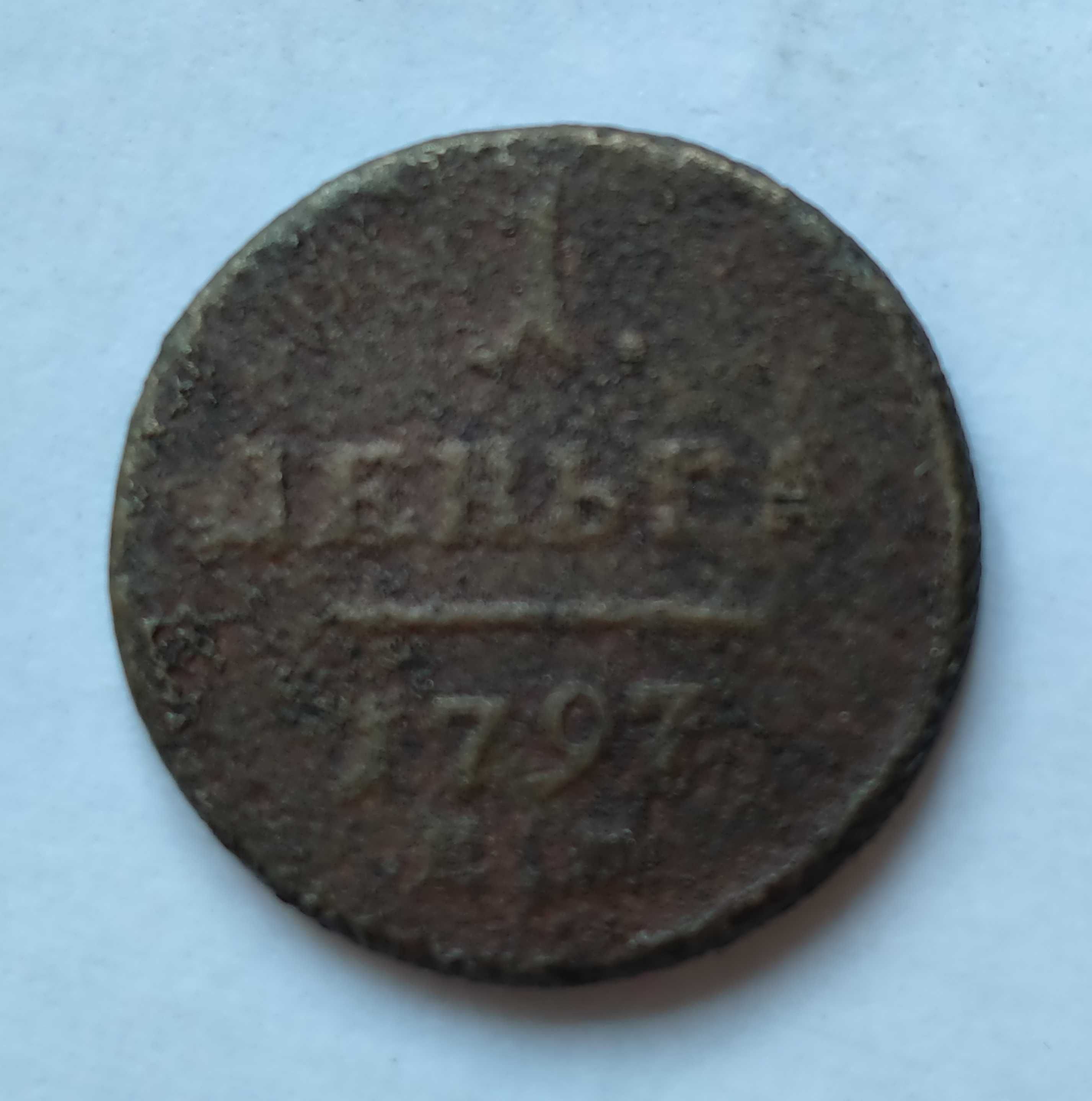 1 деньга 1797 года ЕМ