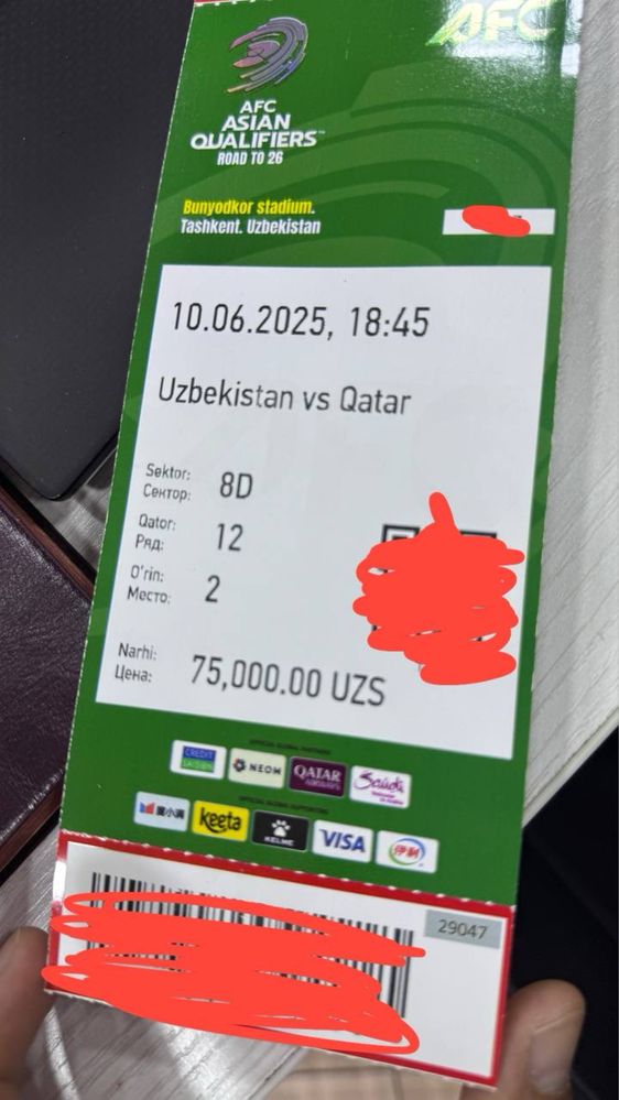 Futbol Bilet sotiladi