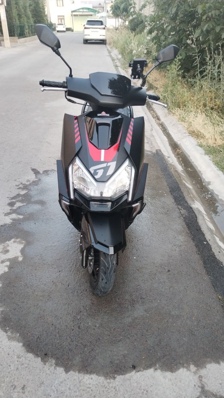 Benzinli skuter kafolati bilan