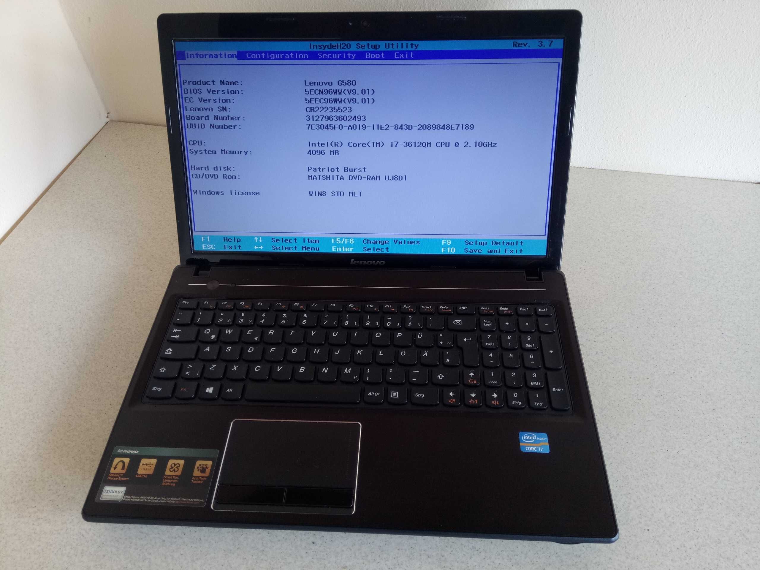 Dezmembrez Lenovo G580 G585 - Pret F Mic