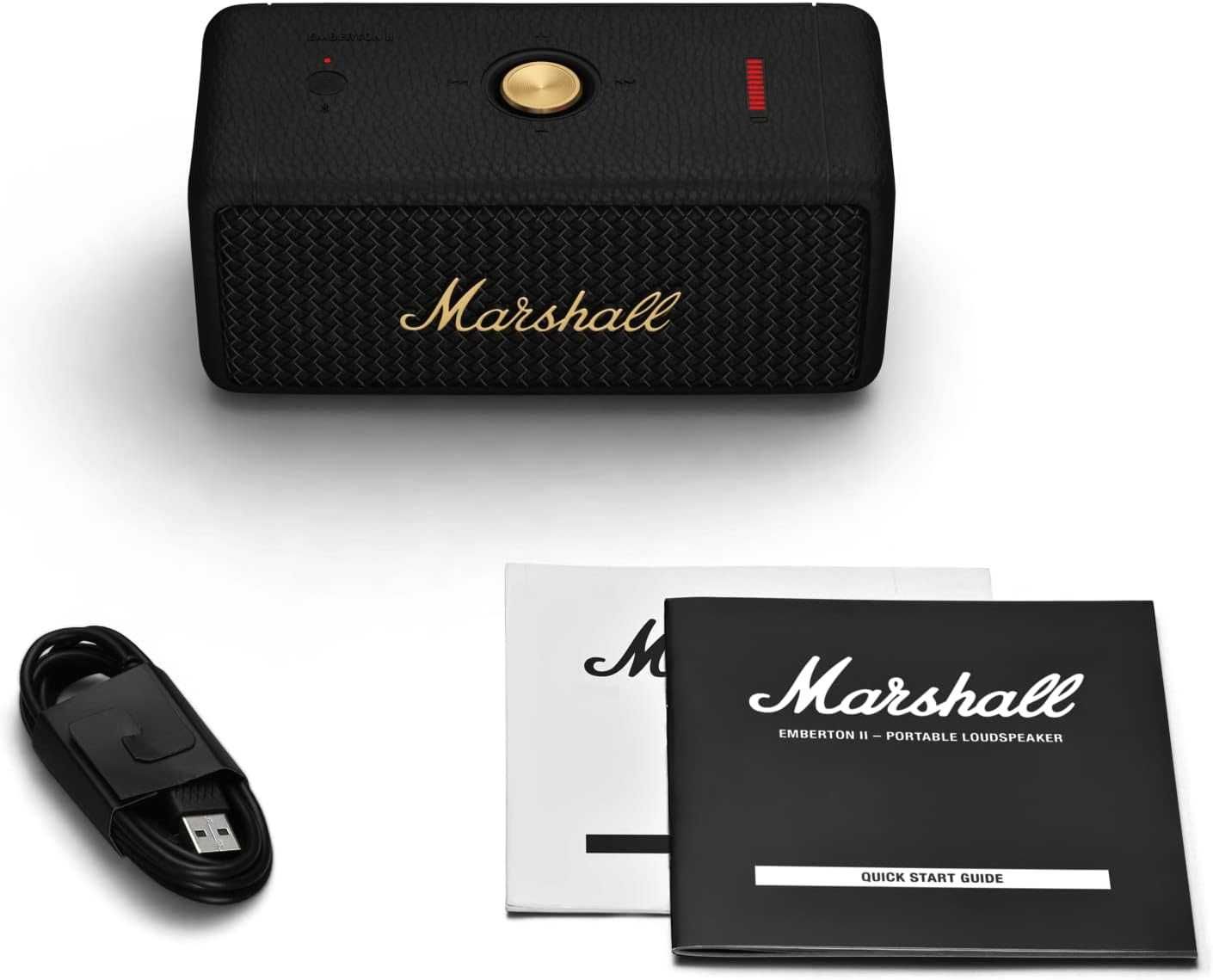 Портативная беспроводная колонка Marshall Emberton II. Новая в коробке