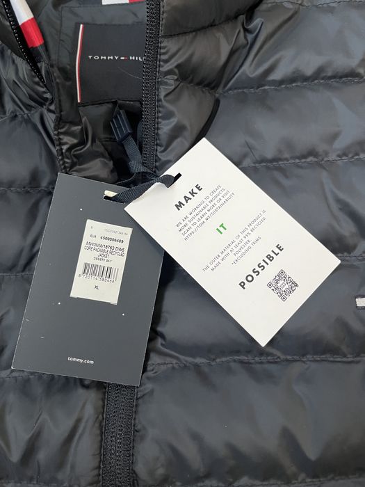 Tommy Hilfiger мъжко яке с пера ново с етикет
