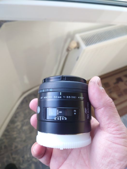 Obiectiv Minolta af 50mm f3,5 macro