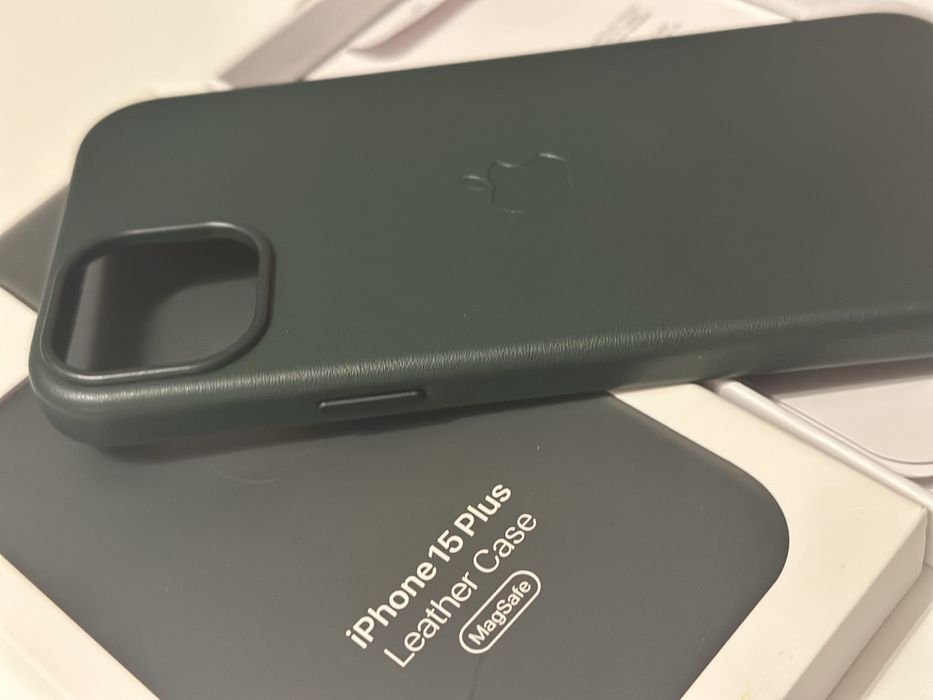 Iphone 15 Plus Leather Case