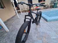 Bicicleta Fat Bike MYRIA MY7221BK, 26", otel, negru