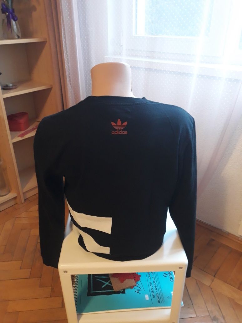 Bluză cu mânecă lungă, adidas original, mărimea S, Nouă!