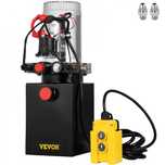 Pompă Hidraulică 12V DC Dublă 4L Rezervor Oțel