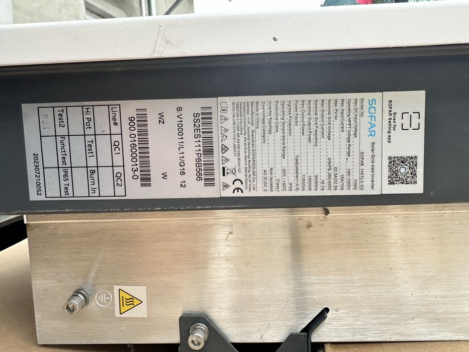 Invertor trifazic 11 kw Sofar