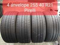 4 anvelope 255/40 R21 Pirelli de vara
