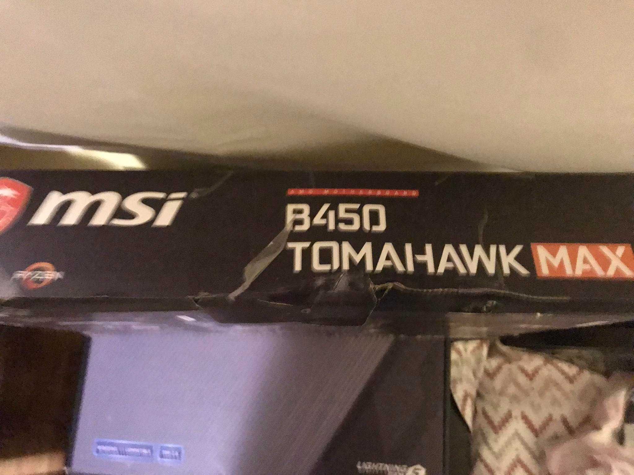 MSI B450 Tomahawk max + AMD Ryzen 5 3600x (Bundle)