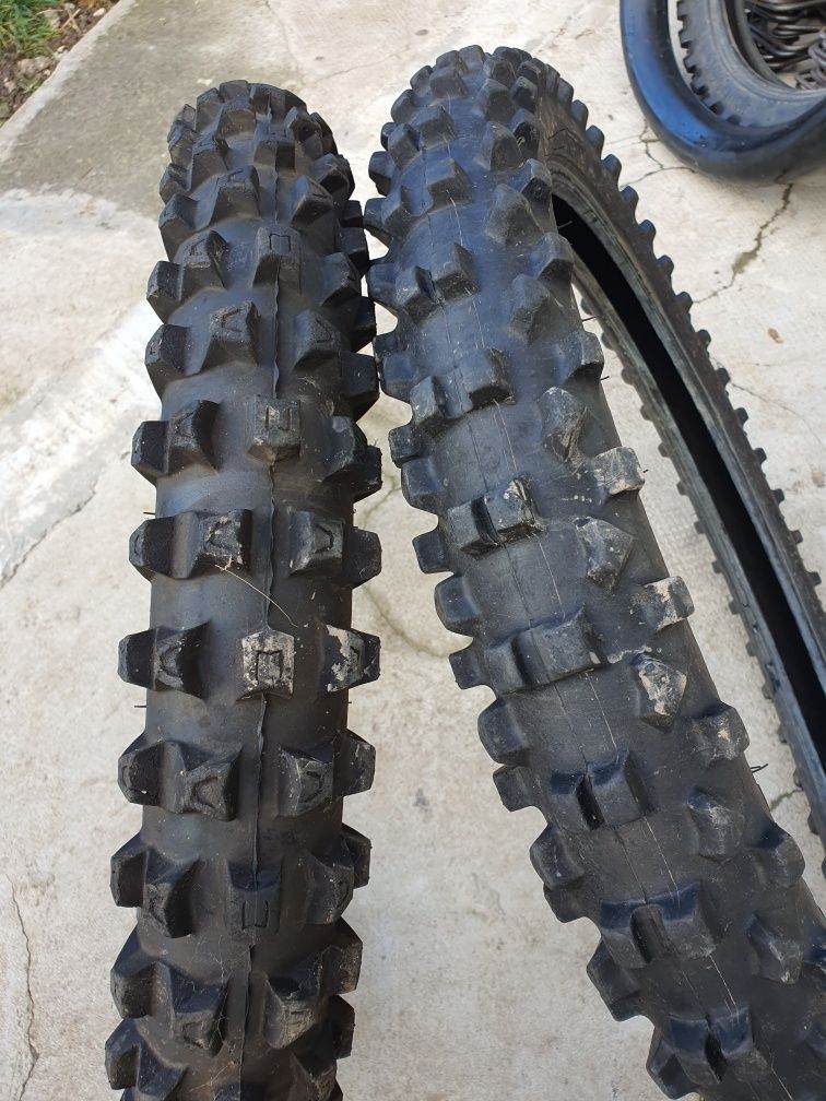 Anvelope enduro cross 19 21 Pirelli Dunlop Michelin 110 90 19