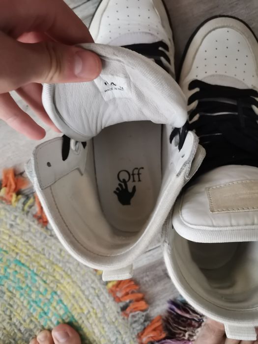 Vand off White vulcanized high 43