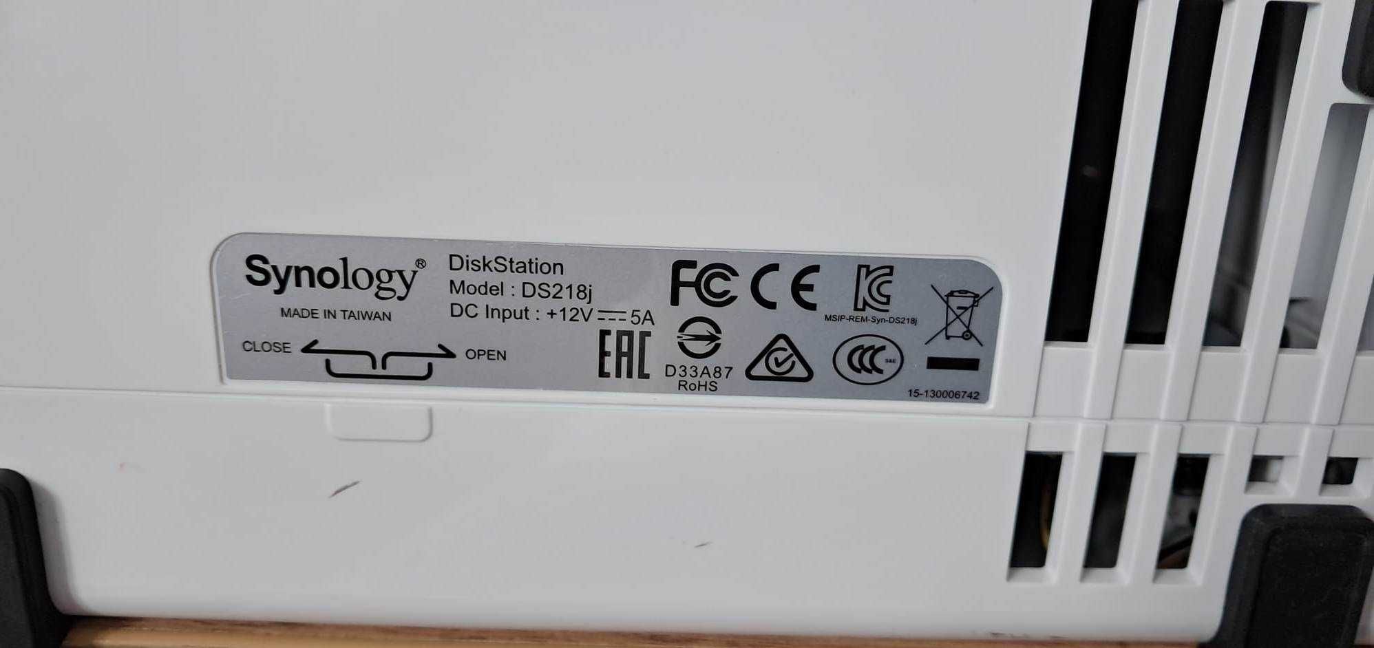 NAS Synology DiskStation DS218j