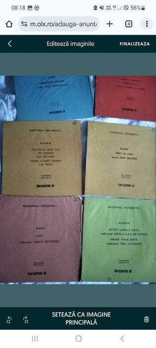 Discuri de vinil, placi pick-up, LP uri