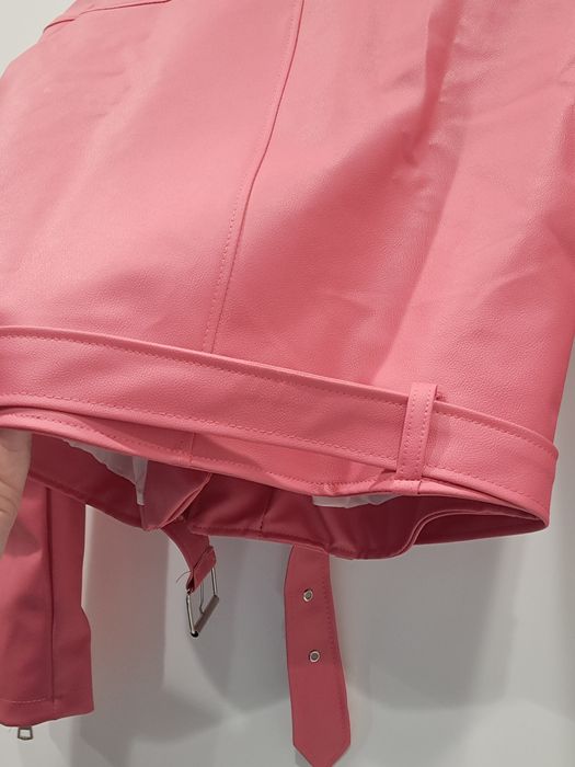 Jacketa biker imitație