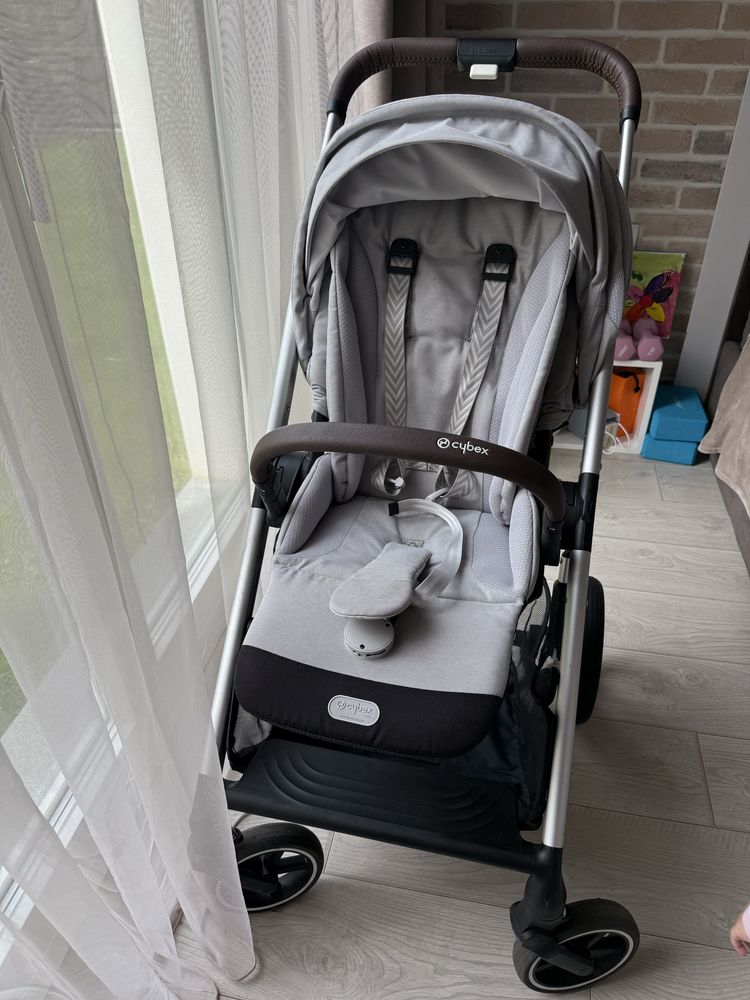 Cybex balios s lux lava grey количка