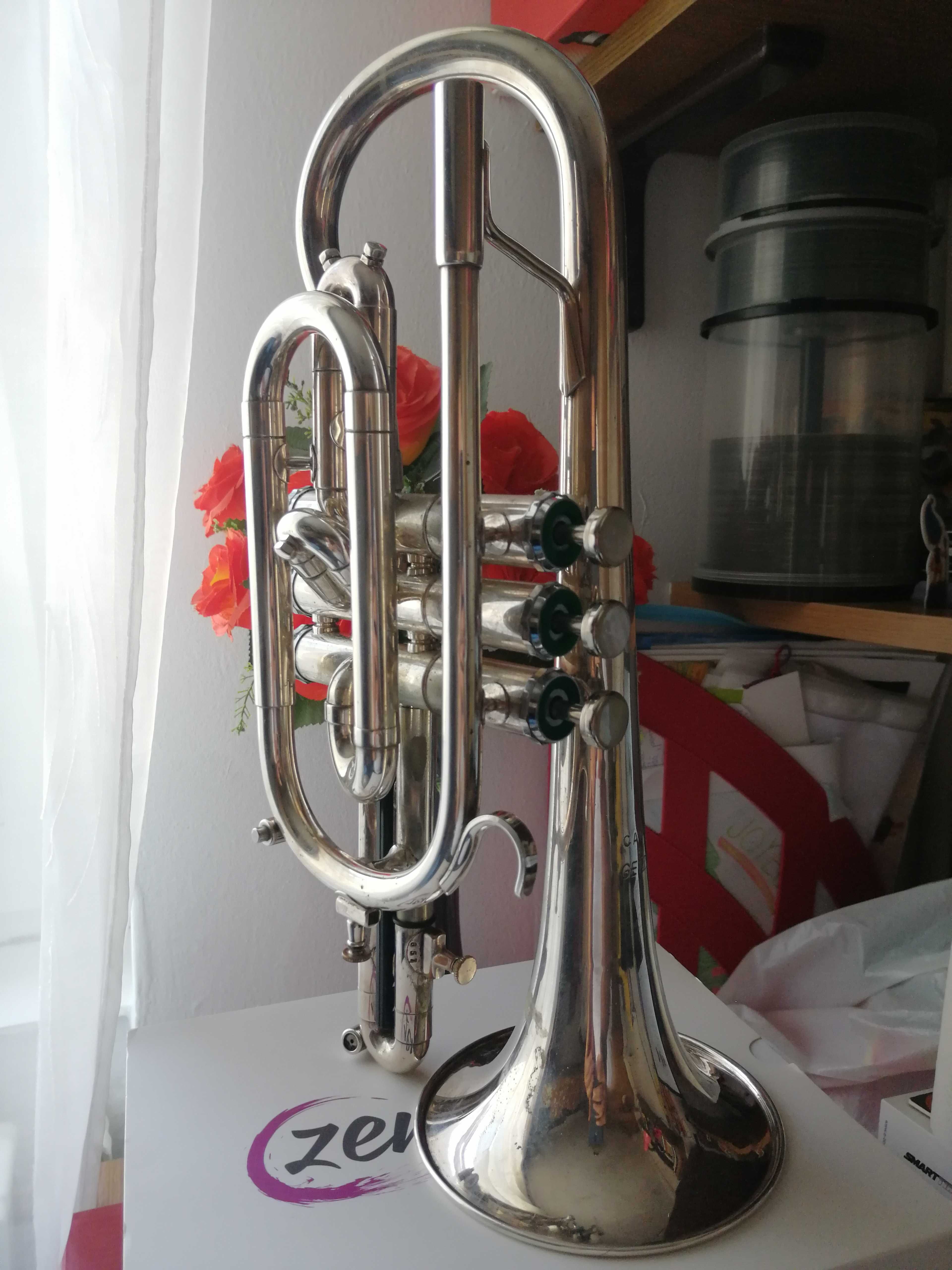 Trompeta Cornet Bb Getzen BY Capri, exceptional, cutie. Pret 950 Euro.