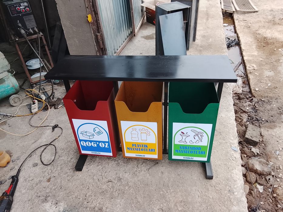 Мусорный урна биринчи кул