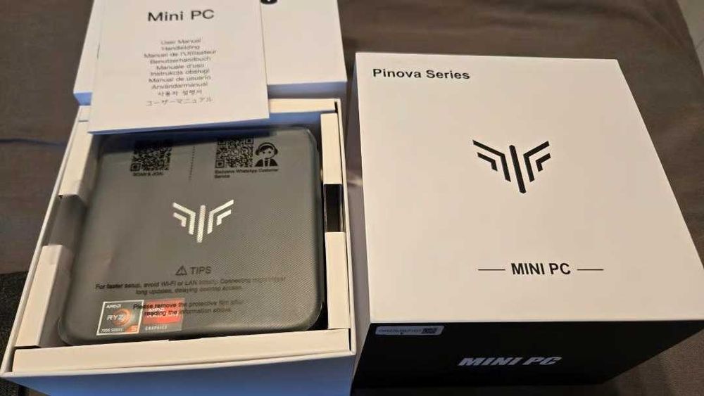 Mini PC NiPoGi E3B Ryzen Vega 7 16GB SSD512 NOU